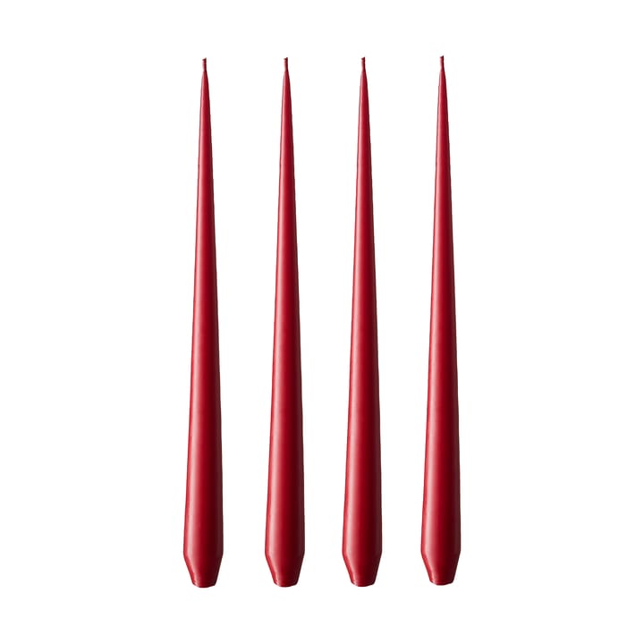 ester & erik ljus 4-pack matt - winter berry, 42 cm - Ester & erik