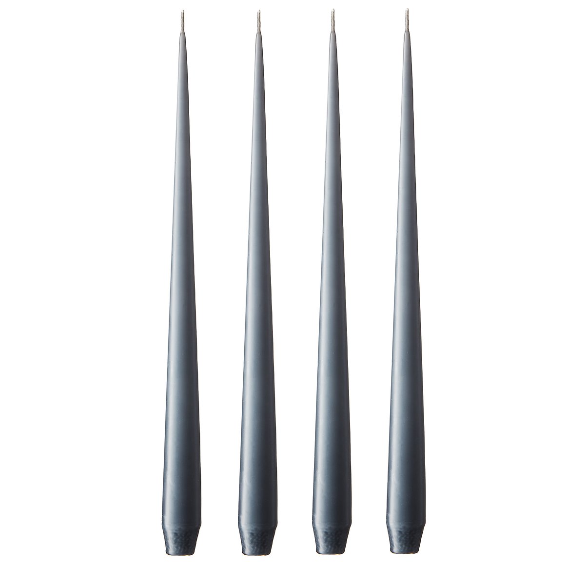ester & erik ljus 42 cm 4-pack dark slate Matt | Skandinavisk Design | Ljus | Grå