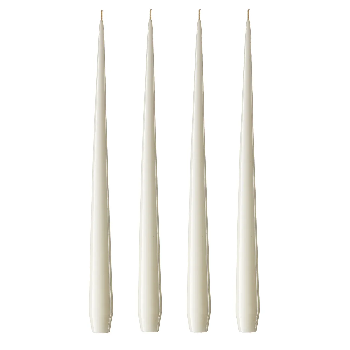 ester & erik ester & erik ljus 42 cm 4-pack ivory Lackad
