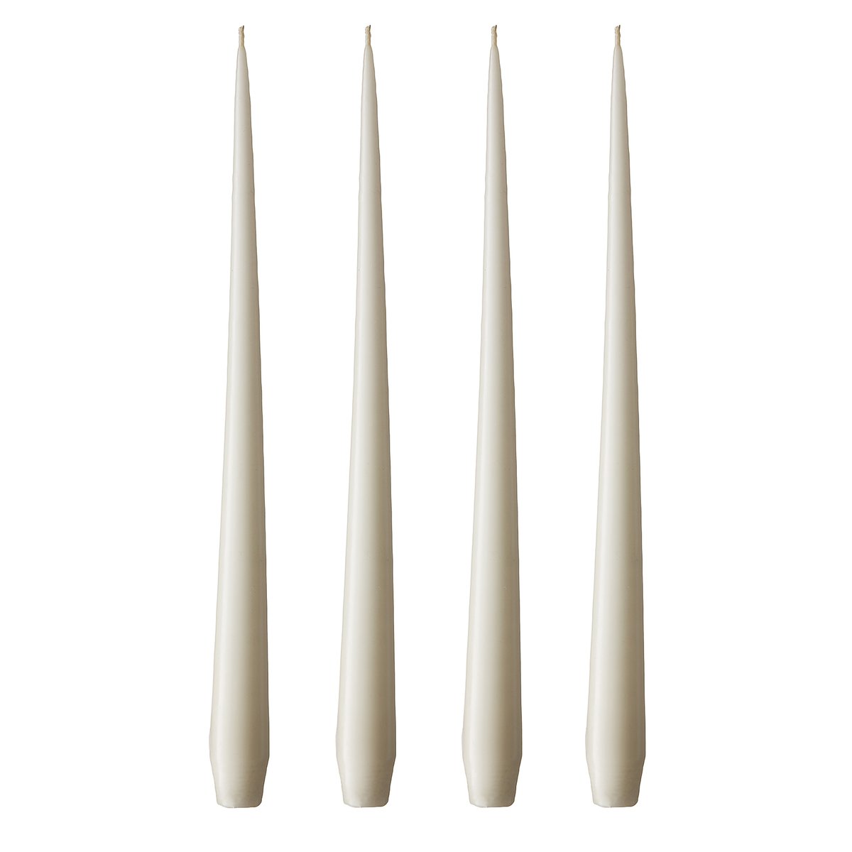 ester & erik ljus 42 cm 4-pack ivory Matt | Skandinavisk Design | Ljus | Vit