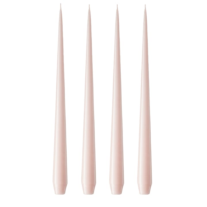 ester & erik ljus 42 cm 4-pack lackad - Rosewater 51-0 - ester & erik