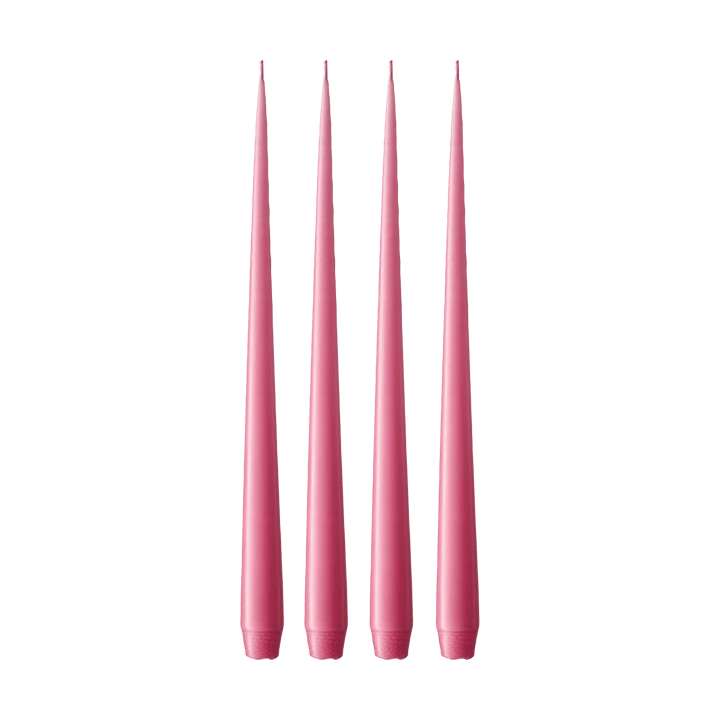 ester & erik ljus 42 cm 4-pack matt - Clear pink 41 - ester & erik