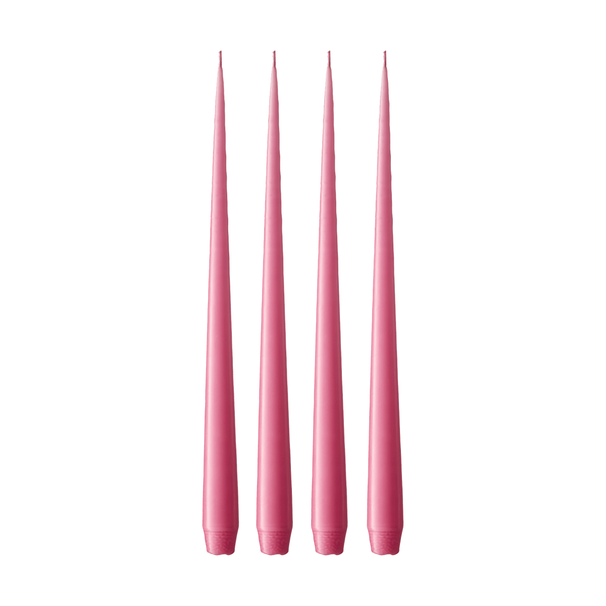 ester & erik ljus 42 cm 4-pack matt Clear pink 41 | Skandinavisk Design | Ljus | Rosa