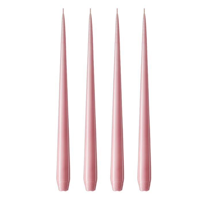 ester & erik ljus 42 cm 4-pack old rose - Lackad - Ester & erik