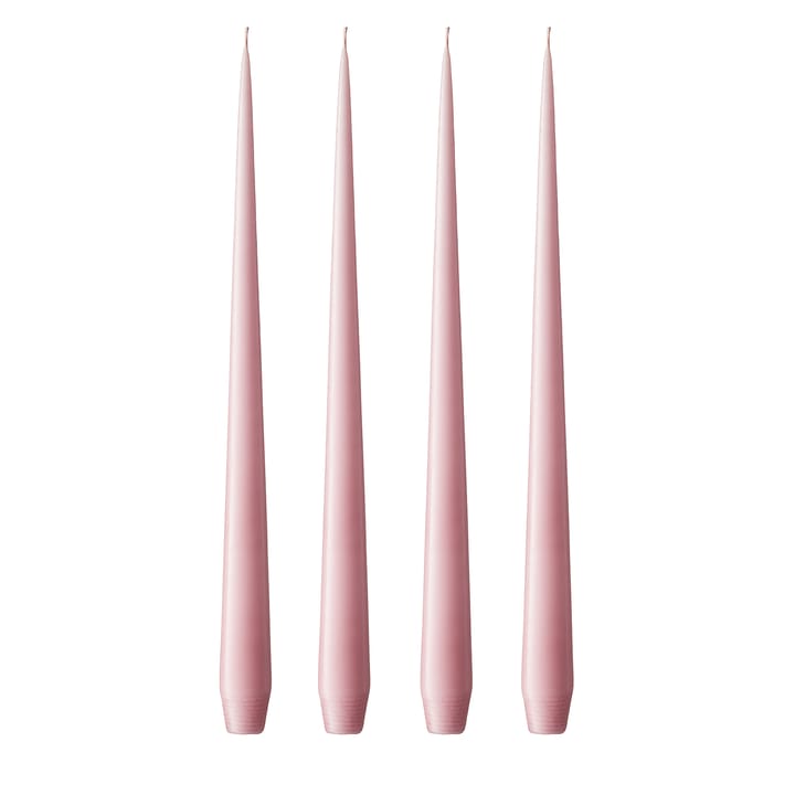 ester & erik ljus 42 cm 4-pack old rose - Matt - ester & erik