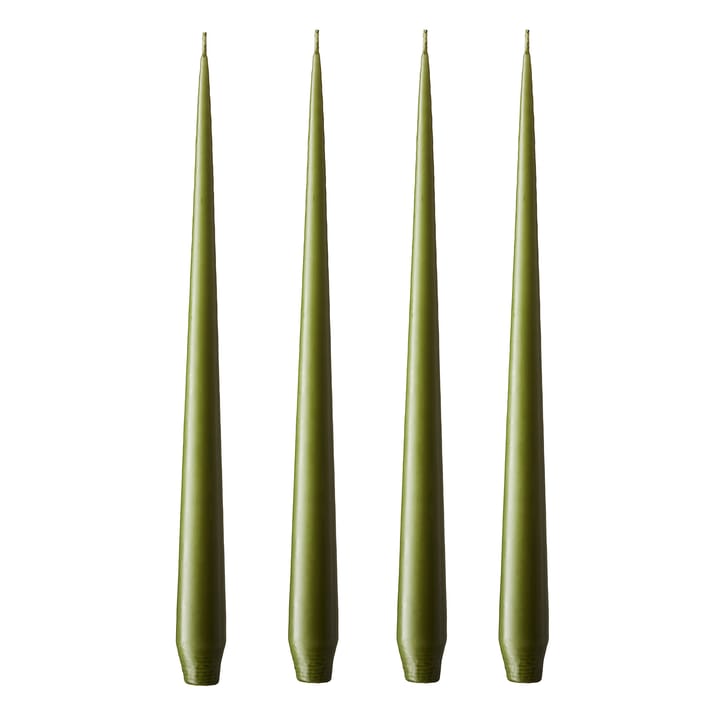 ester & erik ljus 42 cm 4-pack olive glow - Matt - ester & erik