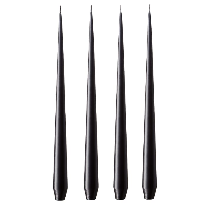 ester & erik ljus 42 cm 4-pack raw black - Matt - ester & erik