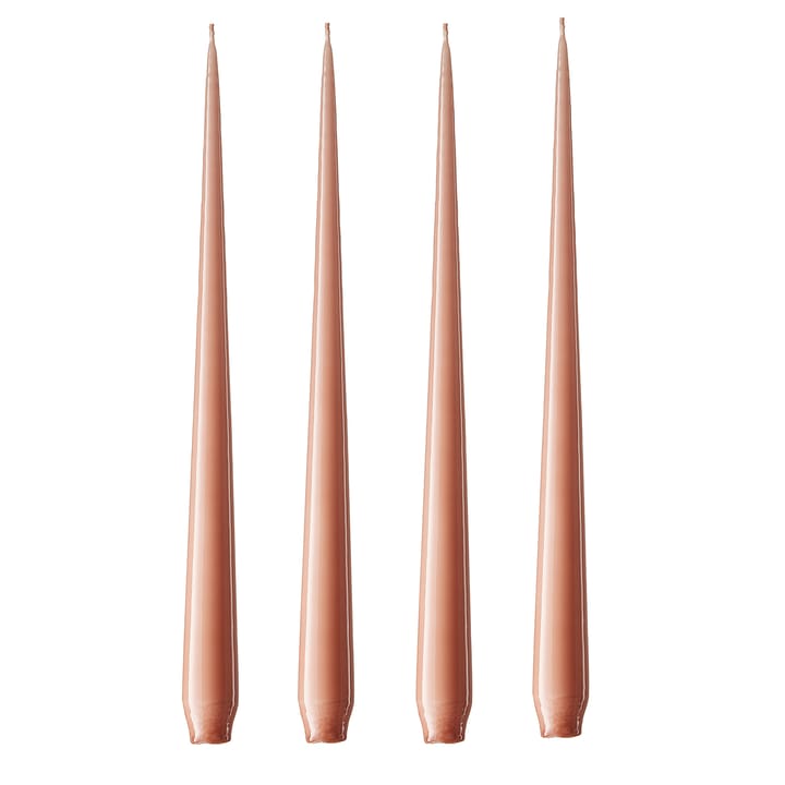 ester & erik ljus 42 cm 4-pack rosy caramel - Lackad - Ester & erik