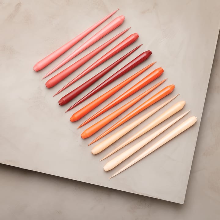ester & erik ljus lackad 4-pack, aged rust, 32 cm ester & erik