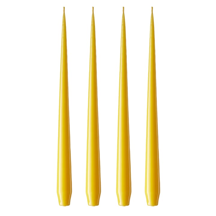ester & erik ljus lackad 4-pack - dark Lemon drop 15/2-0, 32 cm - Ester & erik