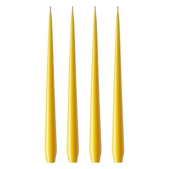 ester & erik ljus lackad 4-pack - dark Lemon drop 15/2-0, 42 cm - Ester & erik