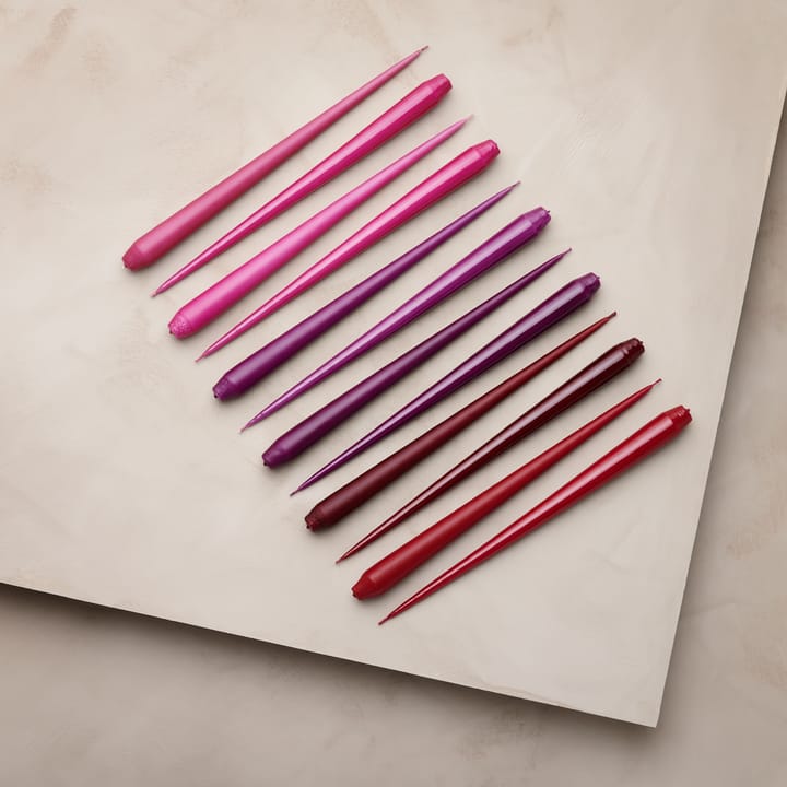 ester & erik ljus lackad 4-pack, Deep wine, 32 cm ester & erik