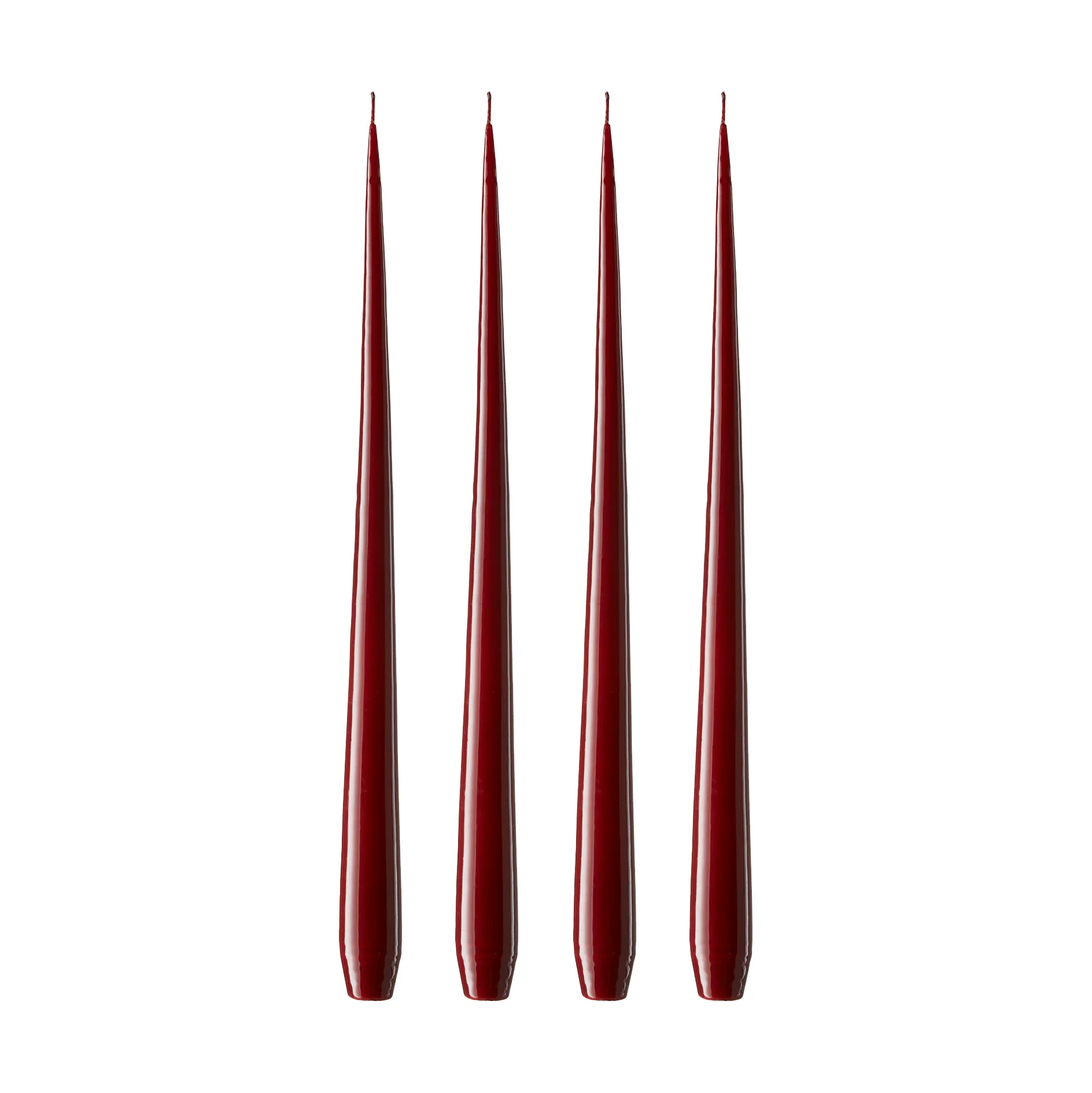 ester & erik ljus lackad 4-pack, Deep wine 44/2, 42 cm ester & erik