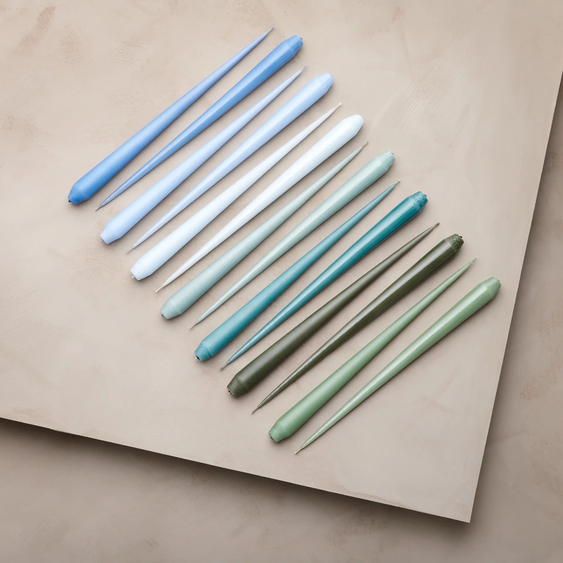 ester & erik ljus lackad 4-pack, eucalyptus, 32 cm ester & erik