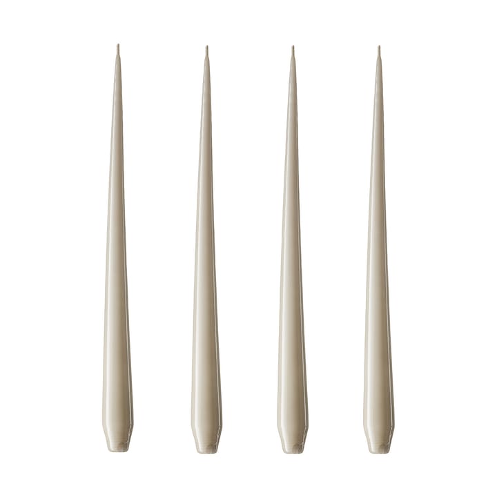 ester & erik ljus lackad 4-pack - linen grey, 32 cm - Ester & erik