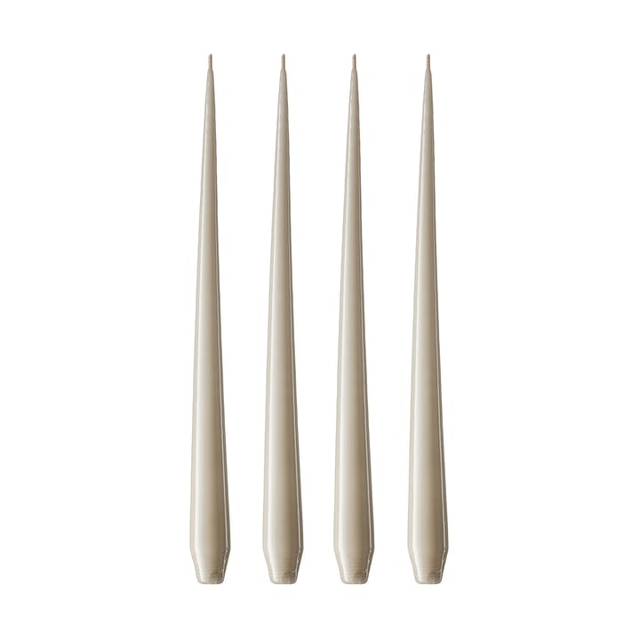 ester & erik ljus lackad 4-pack - linen grey, 42 cm - Ester & erik