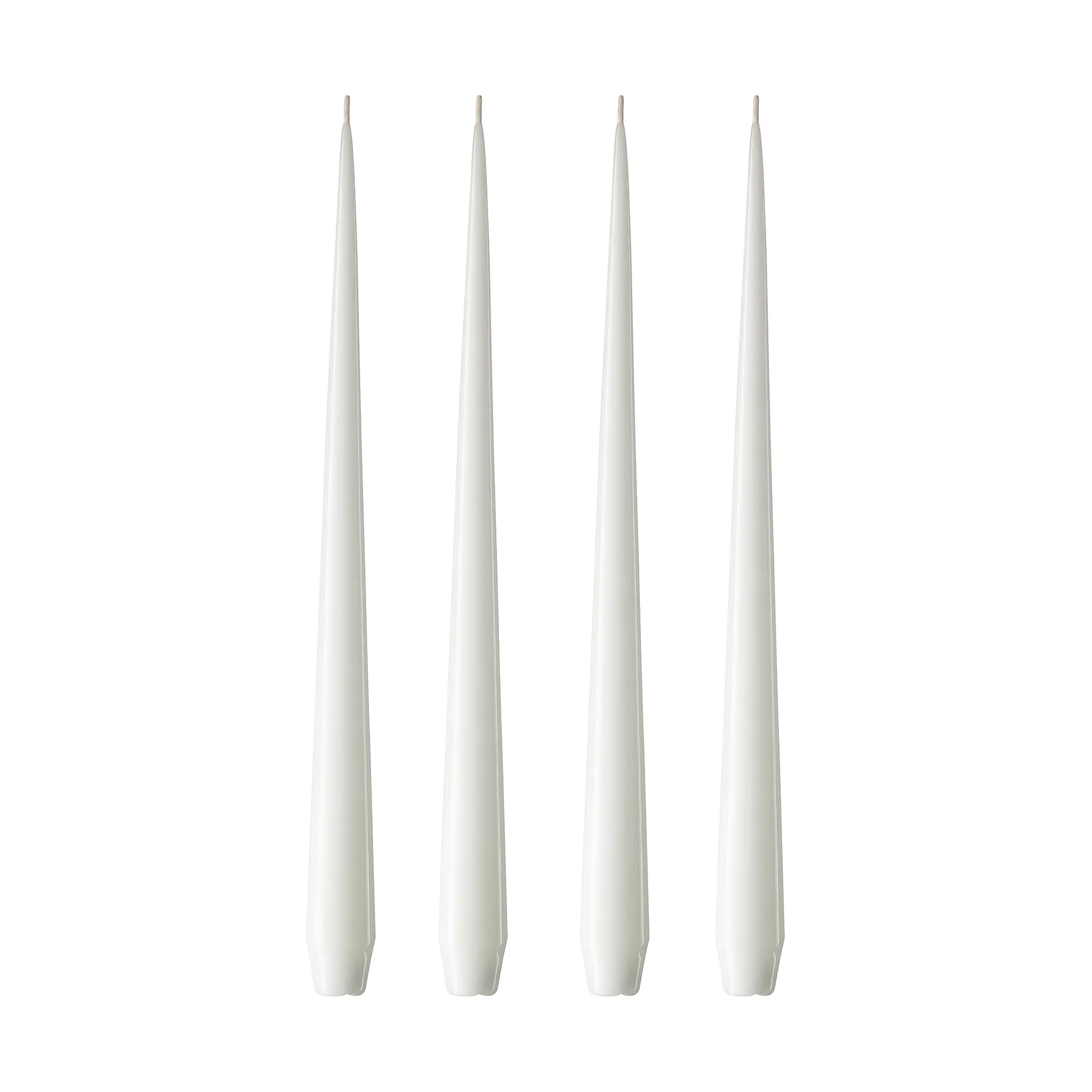 ester & erik ljus lackad 4-pack, pure white, 42 cm ester & erik