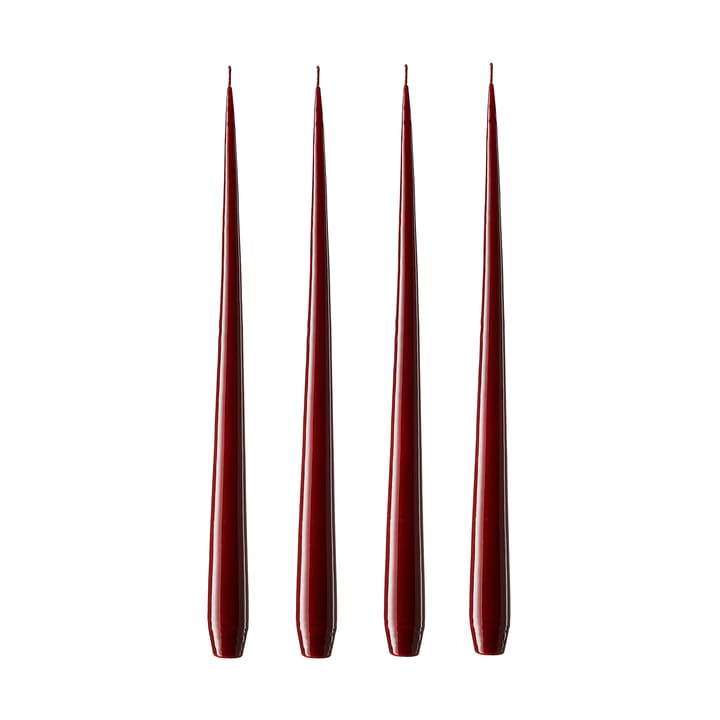 ester & erik ljus lackad 4-pack - vinröd, 42 cm - Ester & erik