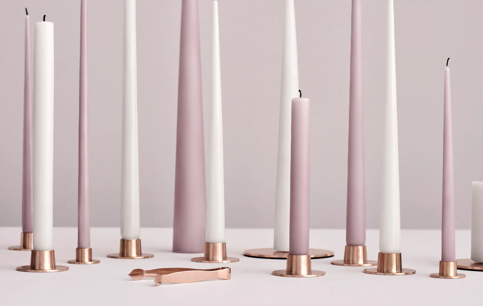 ester & erik ljusfat Ø12 cm matt, Rosé guld ester & erik