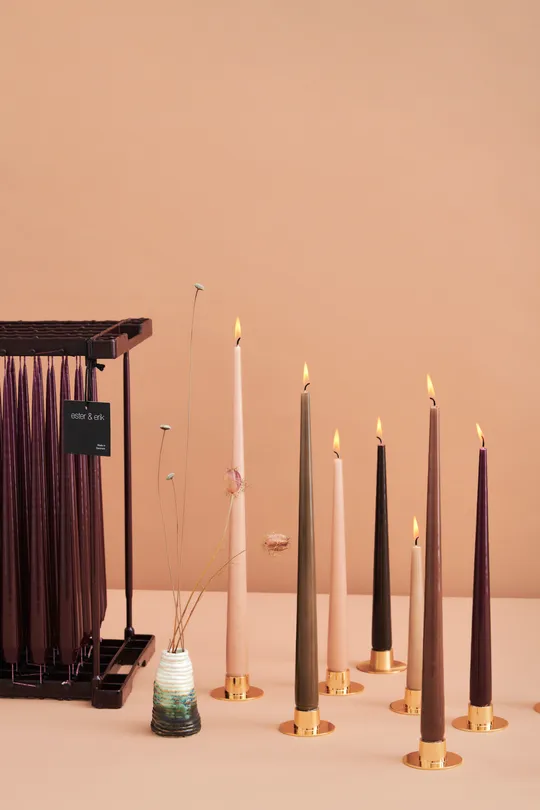 ester & erik ljusstake blank 2pack ester & erik → NordicNest.se