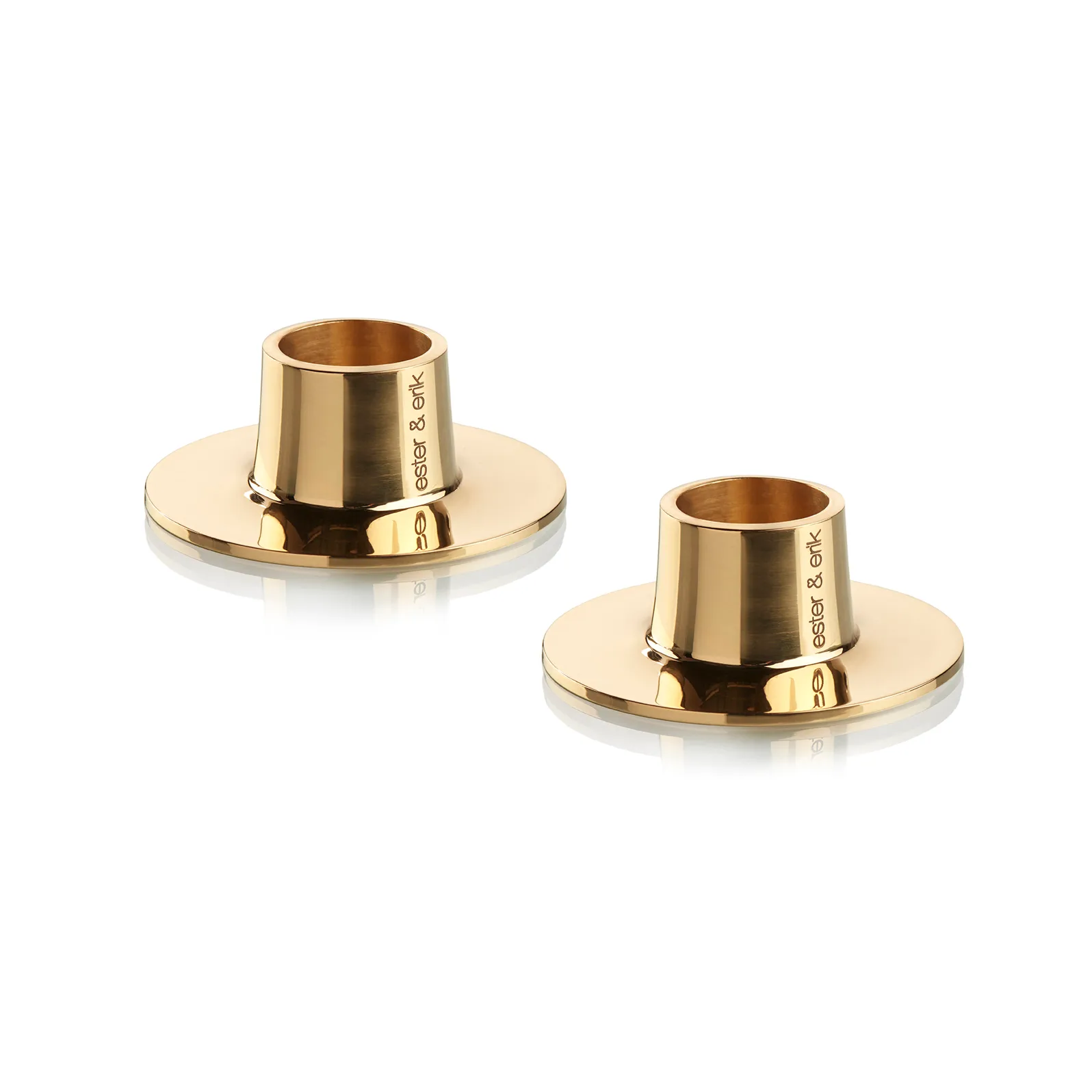 ester & erik ljusstake blank 2-pack
