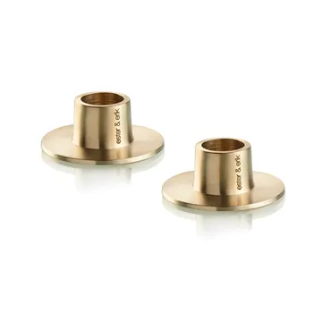 ester & erik ljusstake matt 2-pack - Guld - ester & erik