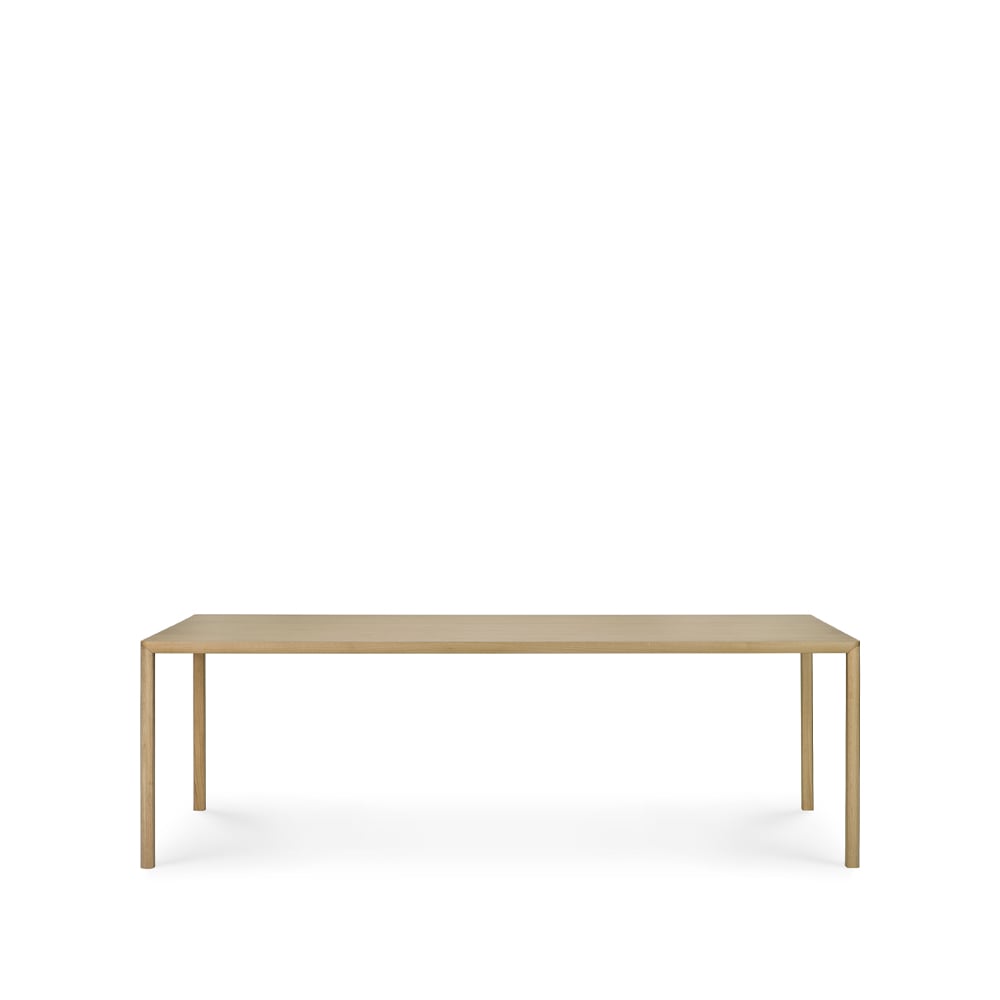 Ethnicraft Air matbord Ek lack 200 cm | Skandinavisk Design | Matbord | Beige