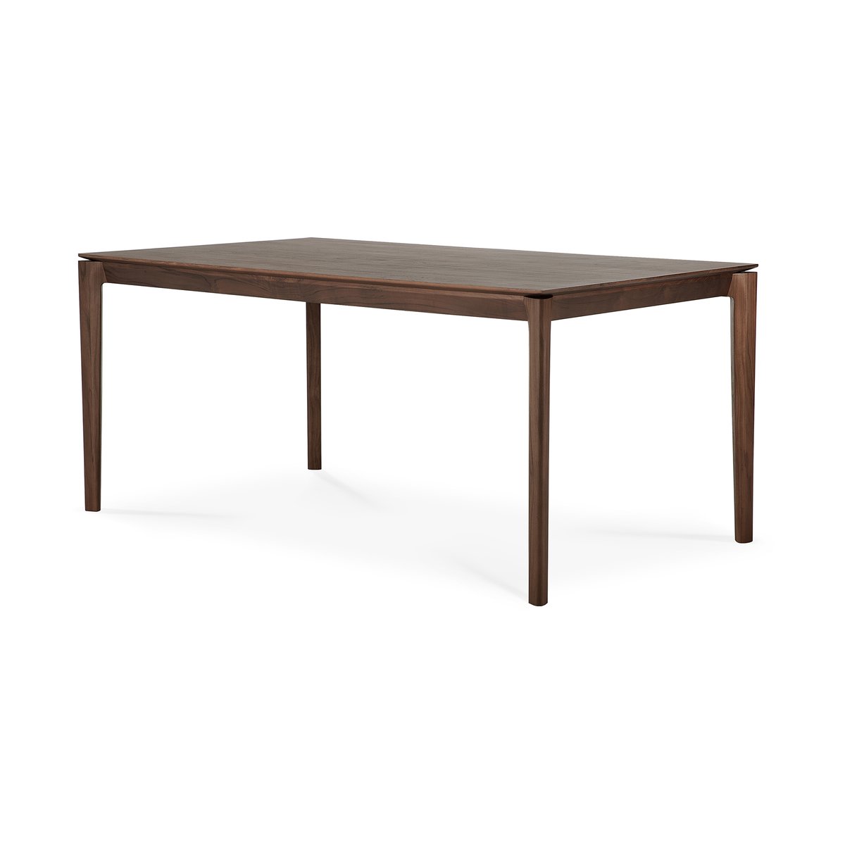Ethnicraft Bok matbord 160x80 cm Lackad teak brown | Skandinavisk Design | Matbord | Brun