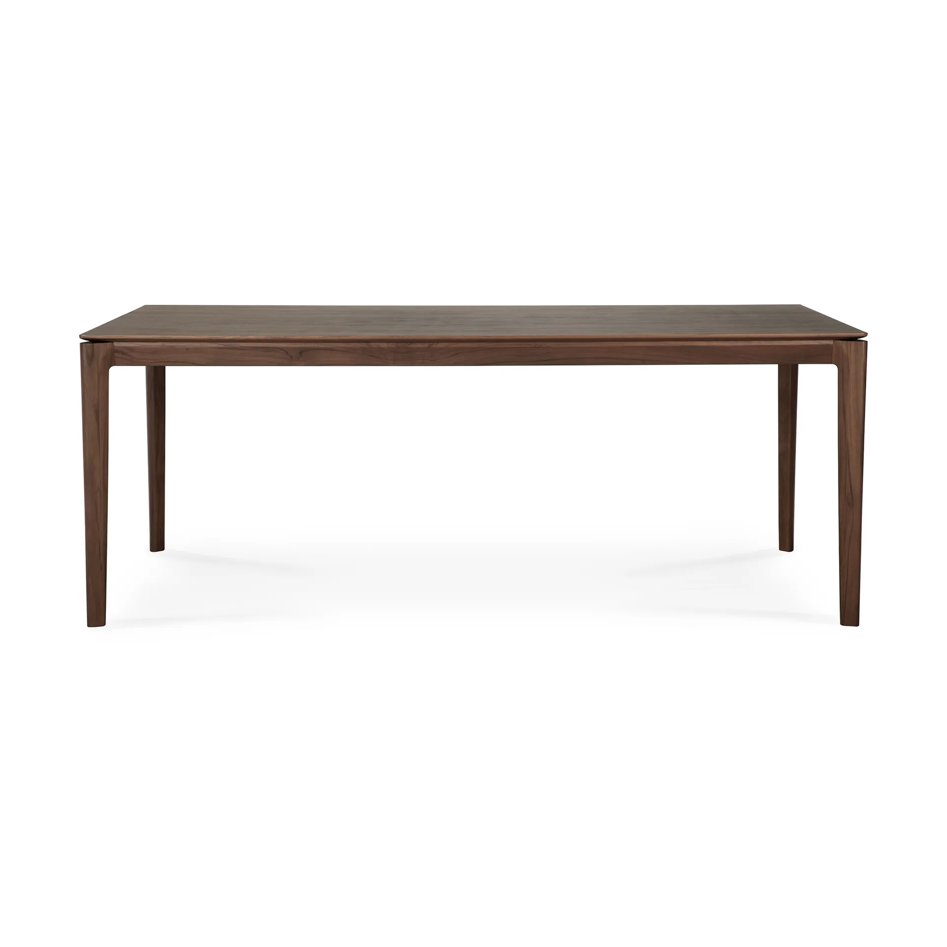 Bok matbord 200x95 cm, Lackad teak brown Ethnicraft