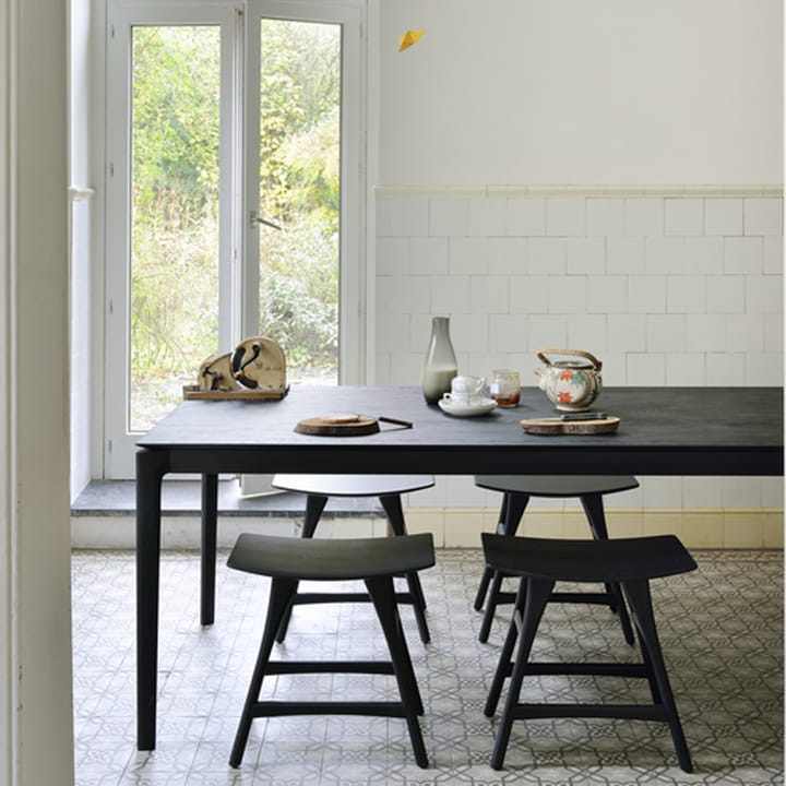 Bok matbord 240x100 cm, Svartbetsad ek Ethnicraft