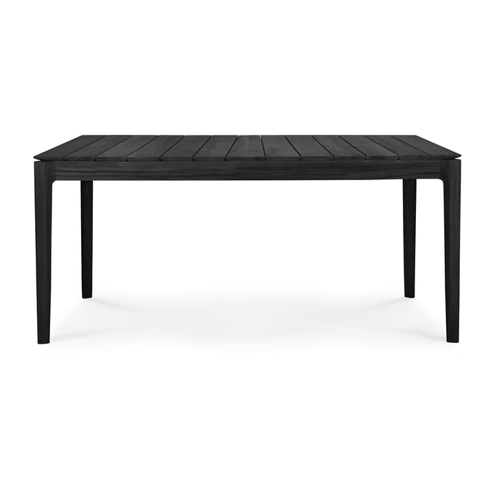 Bok outdoor matbord svartbetsad teak - 162x80 cm - Ethnicraft
