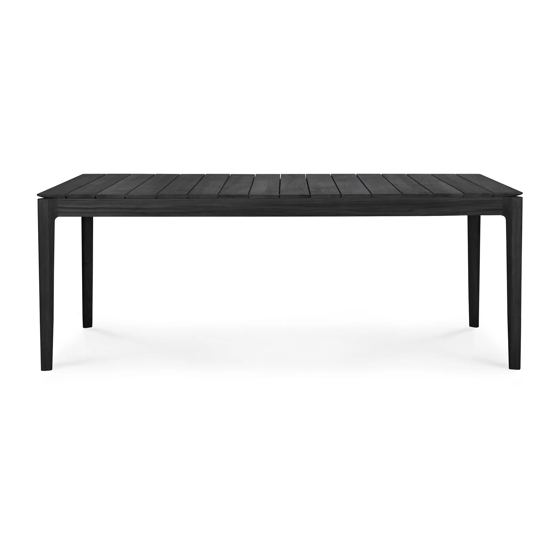 Bok outdoor matbord svartbetsad teak, 200x100 cm Ethnicraft