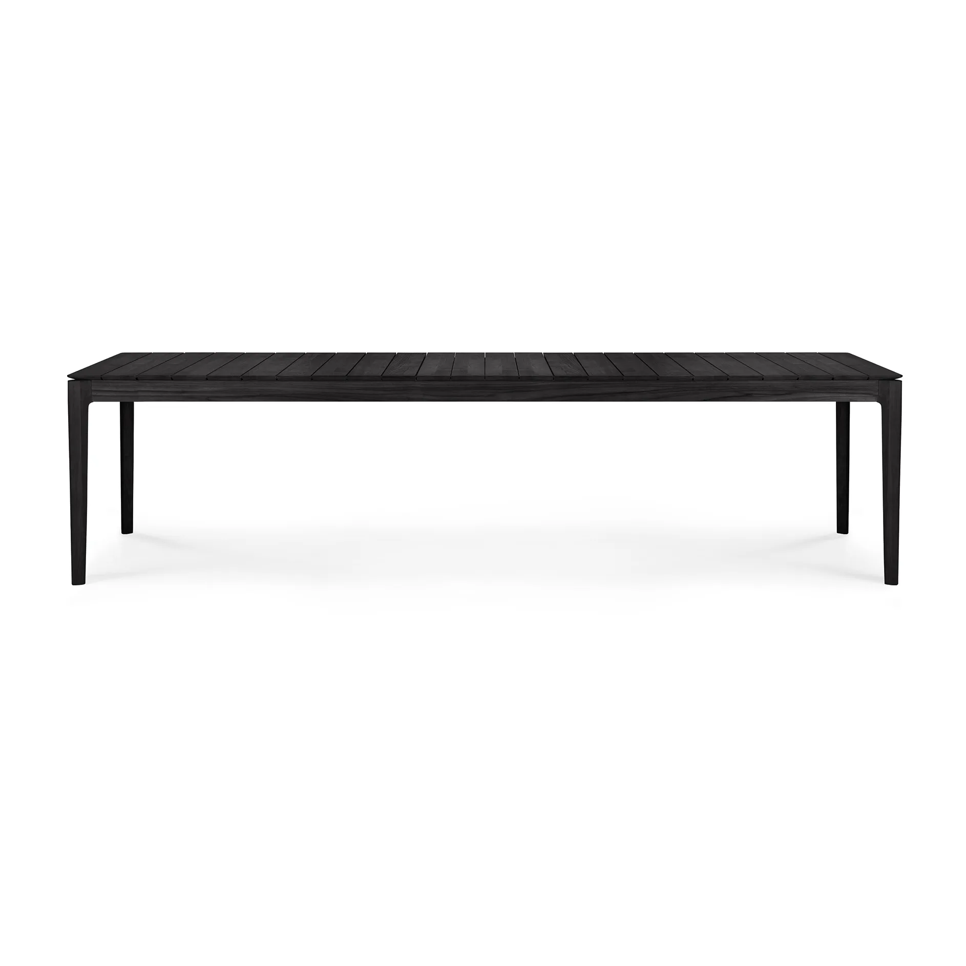 Bok outdoor matbord svartbetsad teak, 300x110 cm Ethnicraft