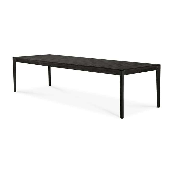 Bok outdoor matbord svartbetsad teak, 300x110 cm Ethnicraft