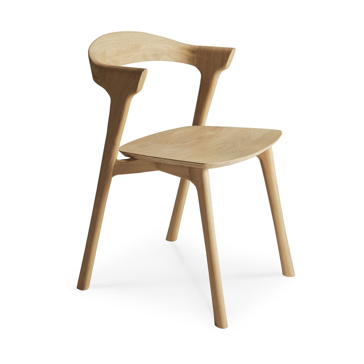 Ethnicraft Bok stol Hårdvaxoljad ek | Skandinavisk Design | Stolar | Beige