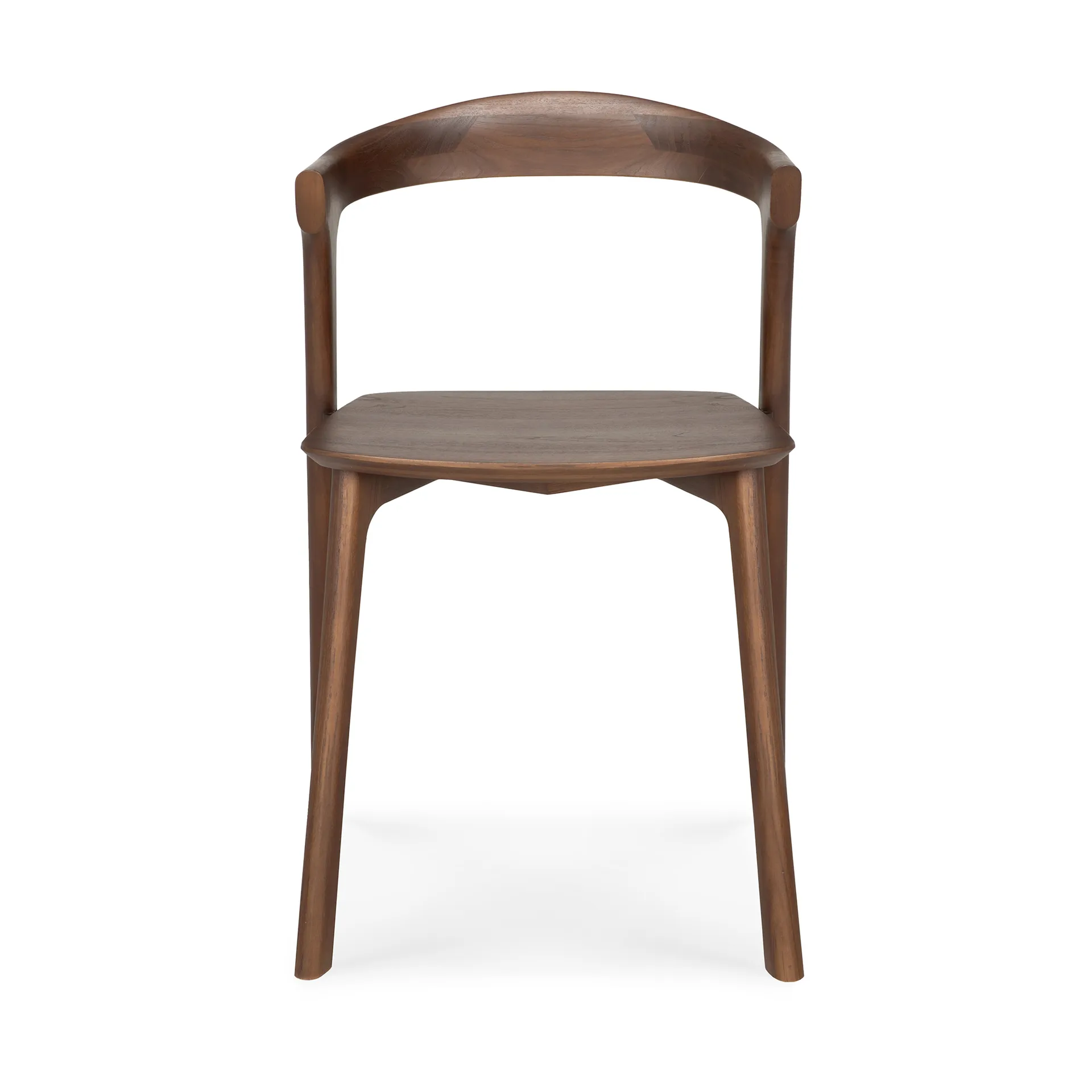 Bok stol, Lackad teak brun Ethnicraft