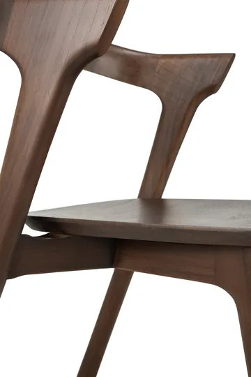 Bok stol - Lackad teak brun - Ethnicraft