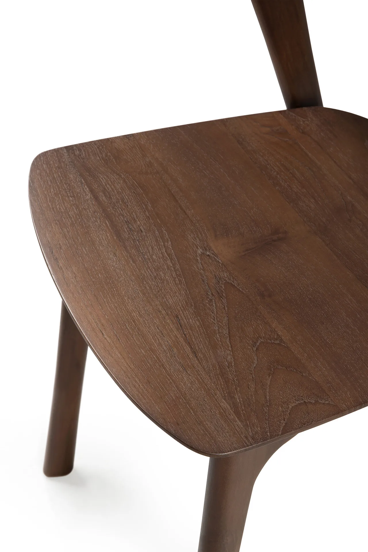 Bok stol, Lackad teak brun Ethnicraft