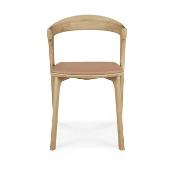 Bok stol - Lackerad ek-läder Sienna - Ethnicraft