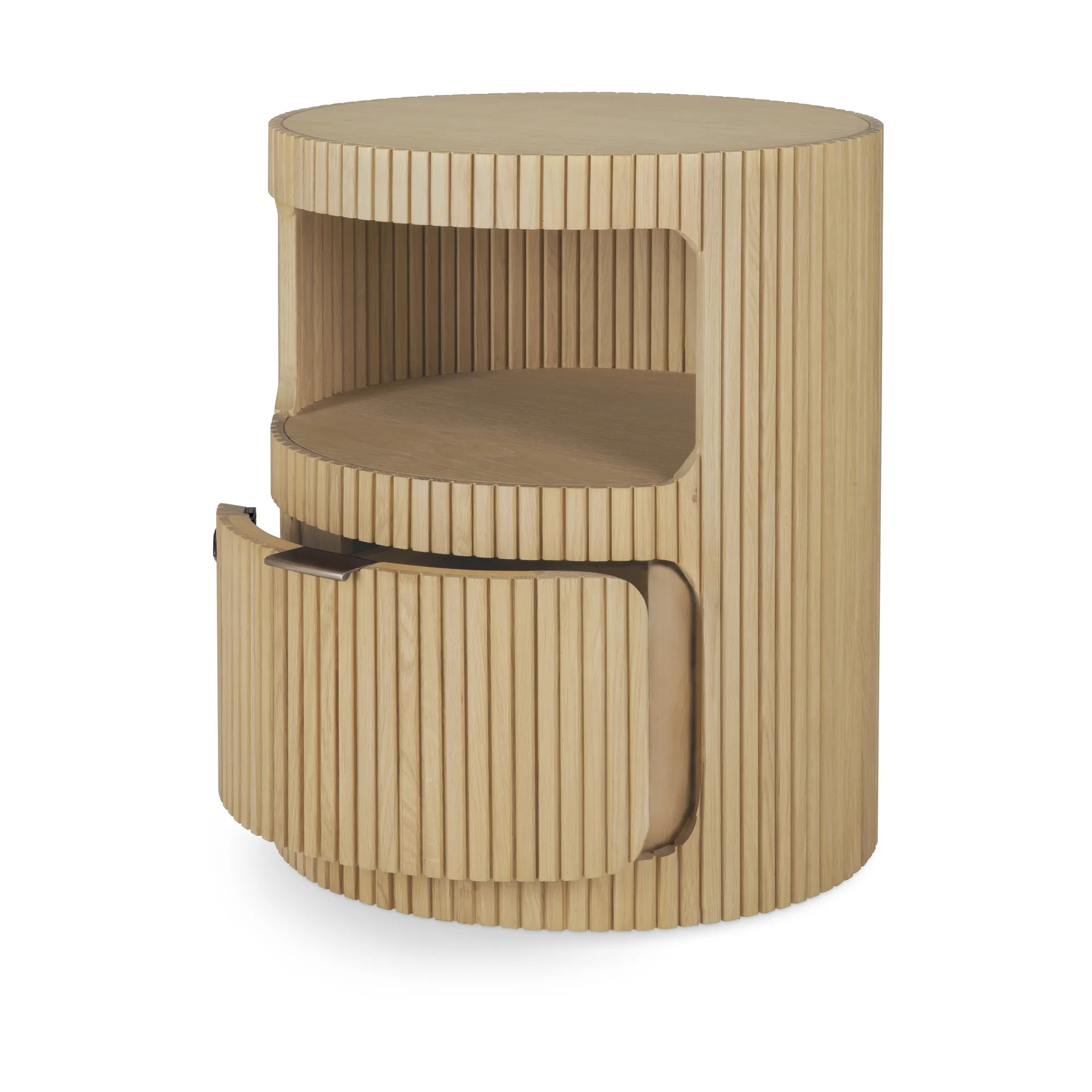 Boomerang hurts med nyckellås, Ek, Ø45 cm Ethnicraft