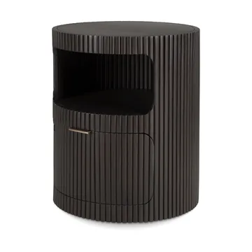 Boomerang lådhurts - Dark brown mahogny, Ø45 cm - Ethnicraft