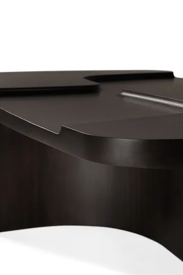 Brutalist soffbord - Rose brown mahogany, 143x75 cm - Ethnicraft