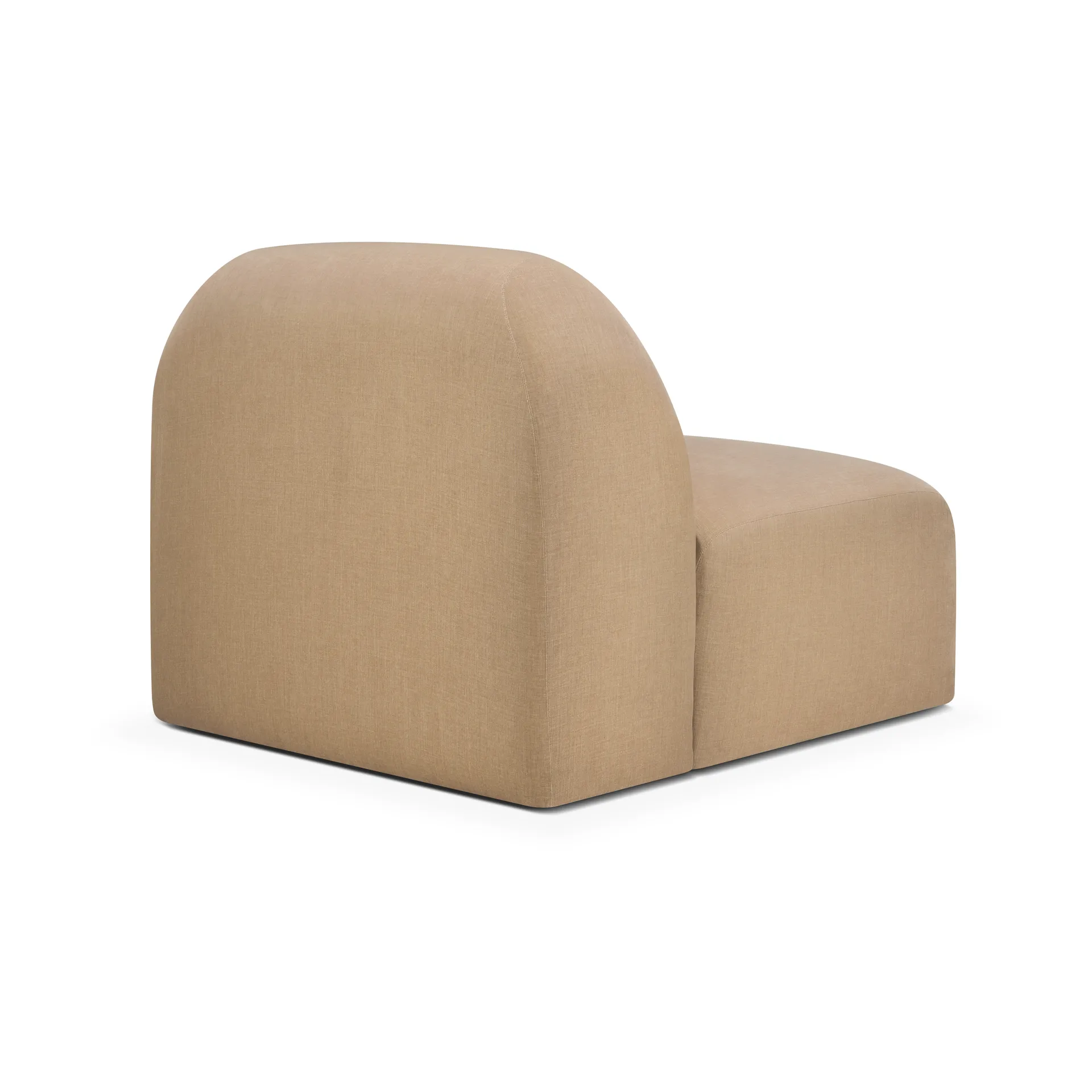 Bulky modulsoffa 1-sits mittmodul, Light sepia Ethnicraft