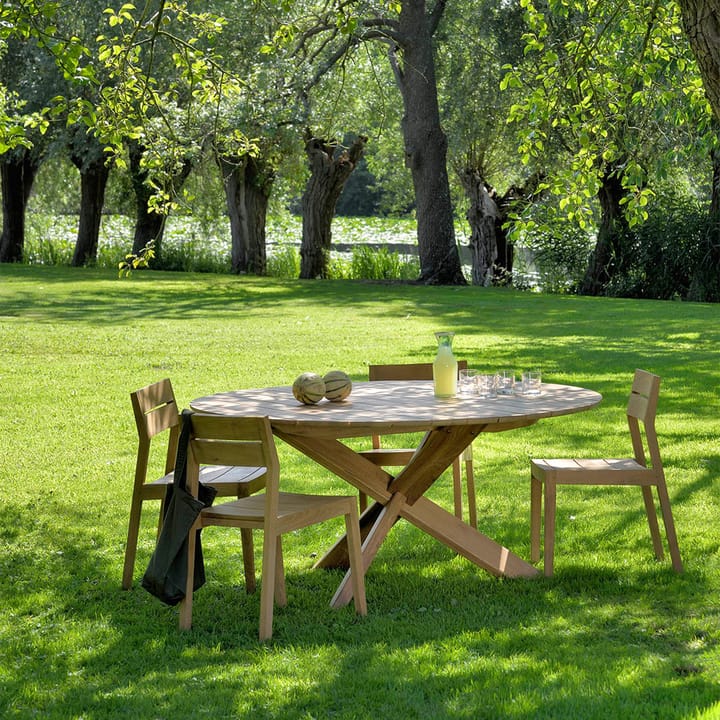 Circle outdoor matbord teak - Ø136 cm - Ethnicraft