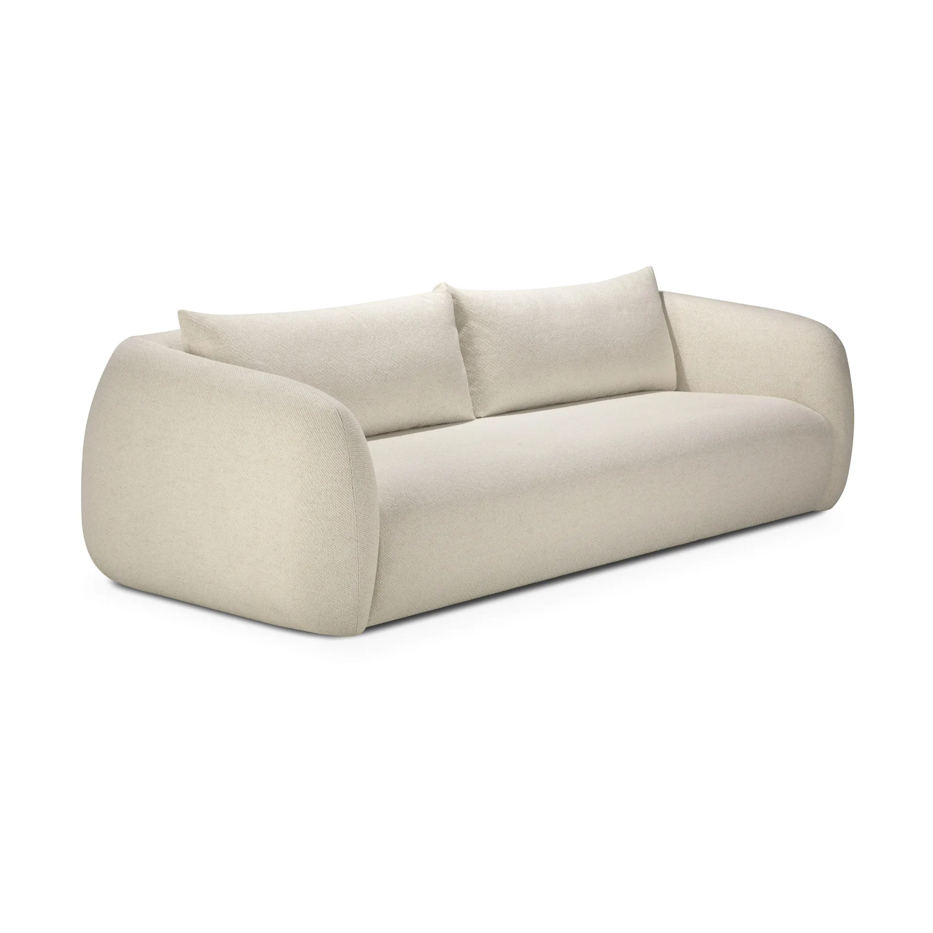 Contour soffa, Chalk, 3-sits Ethnicraft