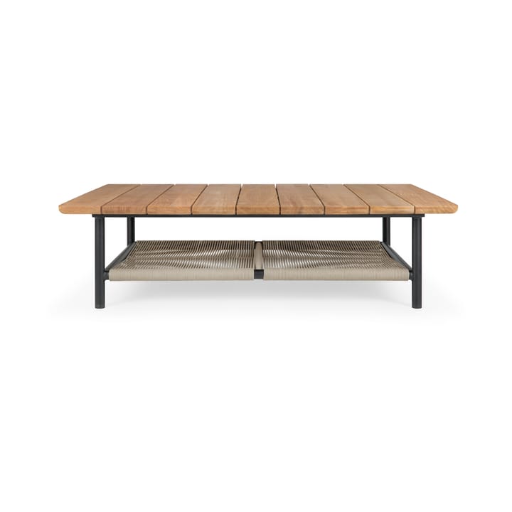 Corbey Outdoor soffbord, 120 cm, teak-aluminium black Ethnicraft
