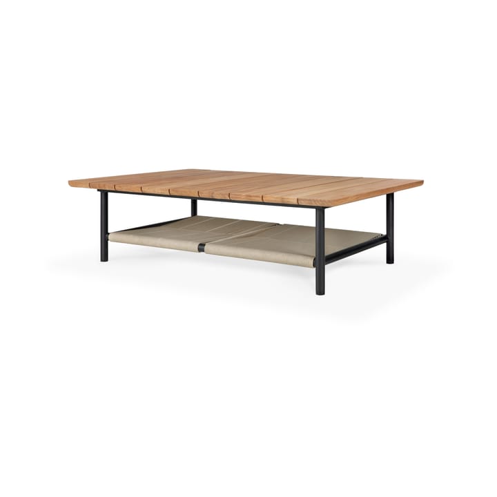 Corbey Outdoor soffbord, 120 cm, teak-aluminium black Ethnicraft