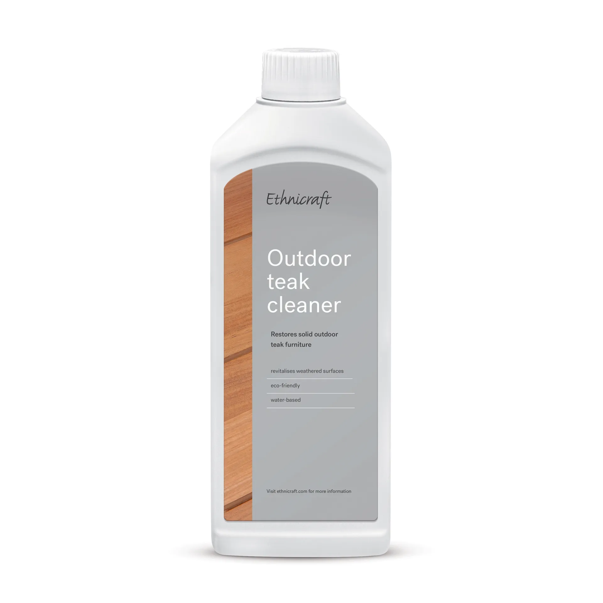 Ethnicraft outdoor teak cleaner inkl poleringsduk, 500 ml Ethnicraft