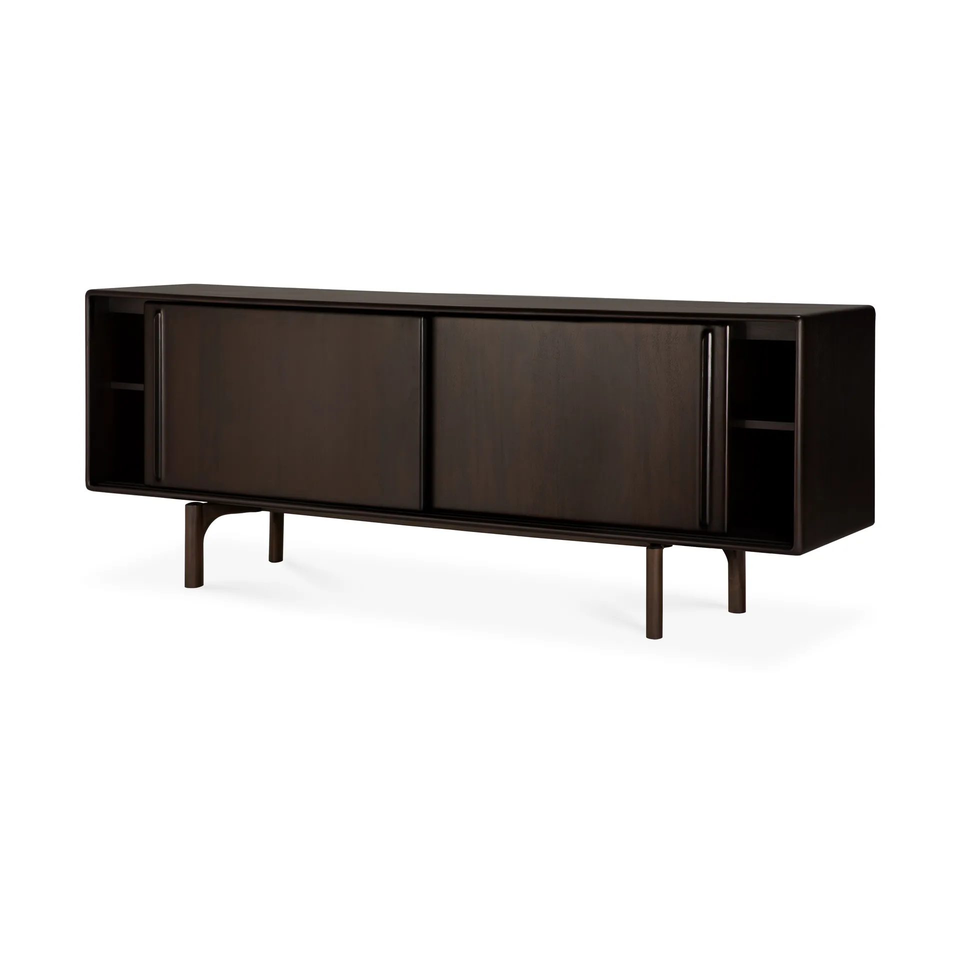 Flow sideboard, Rose brown mahogany, 224x82 cm Ethnicraft
