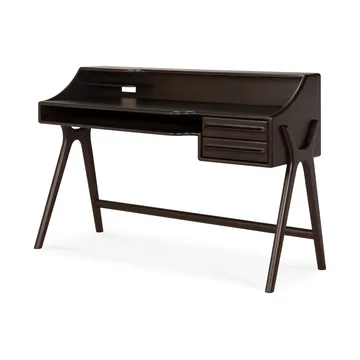 Flow skrivbord - Rose brown mahogany, 140x55 cm - Ethnicraft